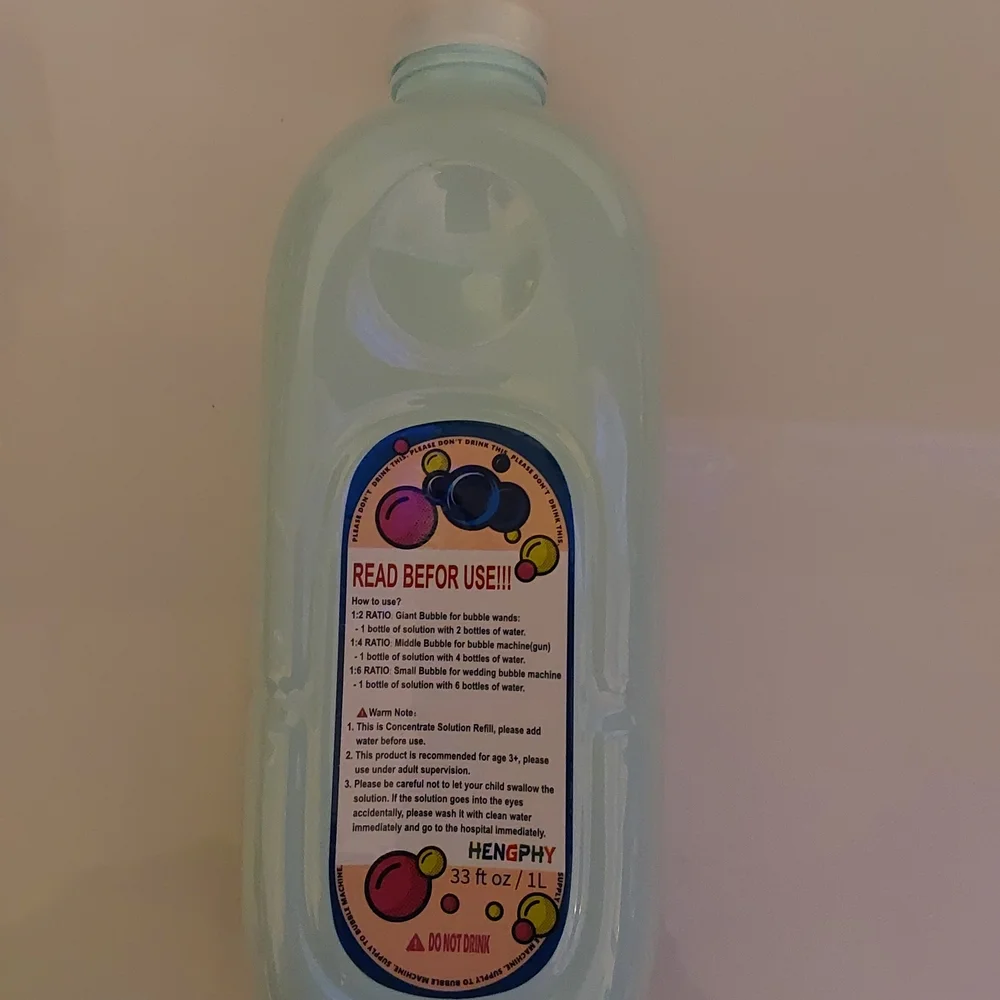33 Ft Oz Concentrated Bubble Solution (45)